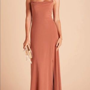 BIRDY GREY TERRACOTTA DRESS